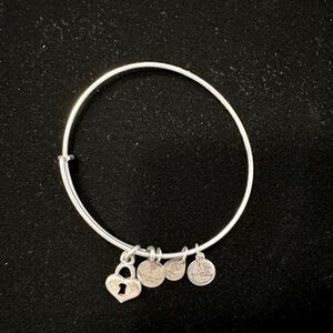 Alex and Ani - Key to My Heart - Wire Bangle Bracelet